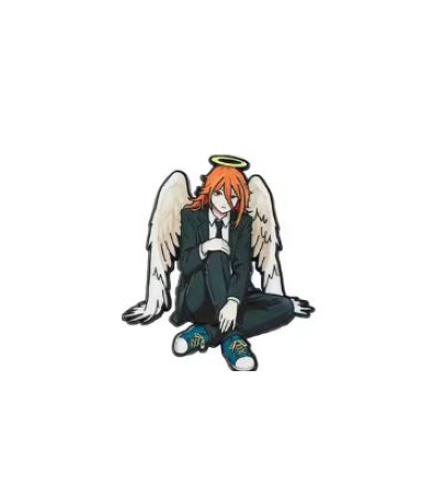 Przypinka emaliowana metalowa PIN Angel Devil Chainsaw Man Anime Manga