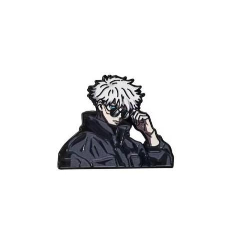 Przypinka emaliowana metalowa PIN Satoru Gojo Jujutsu Kaisen Anime Manga