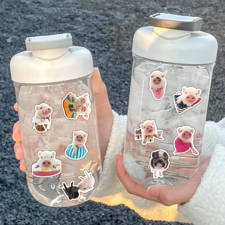 Naklejki winylowe Wlepy Zabawne świnki prosiaczki 50 sztuk STICKERBOMB
