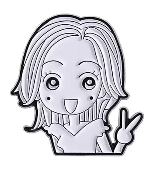 Przypinka emaliowana metalowa PIN Nana "Hachi" Komatsu