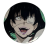 Magnes okrągły na lodówkę Midari Ikishima ver. 1 Kakegurui 58mm