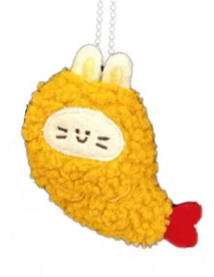 Brelok pluszowy smażona krewetka kawaii