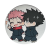 Przypinka button badzik badge Itadori i Fushiguro Chibi Jujutsu Kaisen 58mm