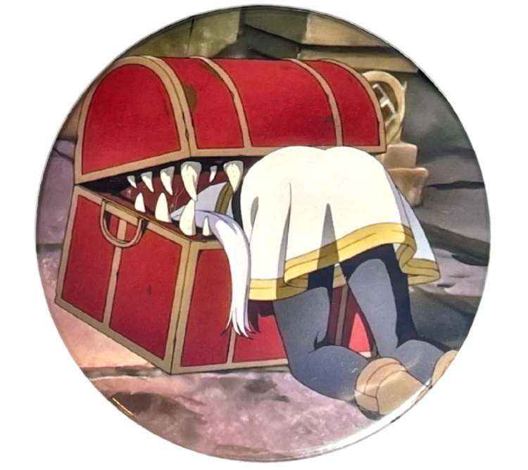 Przypinka button badzik badge Frieren ver. 1 Sousou no Frieren 58mm