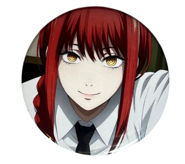 Magnes okrągły na lodówkę Makima ver. 1 Chainsaw Man 58mm