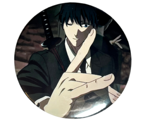 Przypinka button badzik badge Aki Hayakawa Chainsaw Man "Kon" 58mm