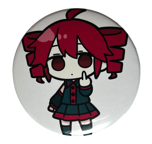 Magnes okrągły na lodówkę Kasane Teto Vocaloid ver. 2 58mm