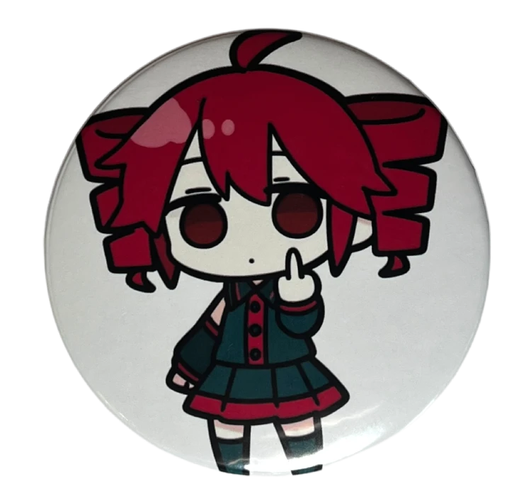 Magnes okrągły na lodówkę Kasane Teto Vocaloid ver. 2 58mm