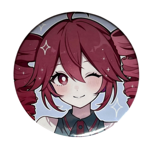 Magnes okrągły na lodówkę Kasane Teto Vocaloid ver. 5 58mm