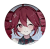 Magnes okrągły na lodówkę Kasane Teto Vocaloid ver. 5 58mm