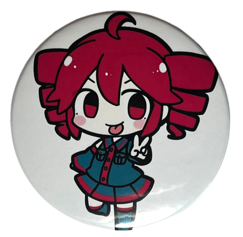 Magnes okrągły na lodówkę Kasane Teto Vocaloid ver. 1 58mm