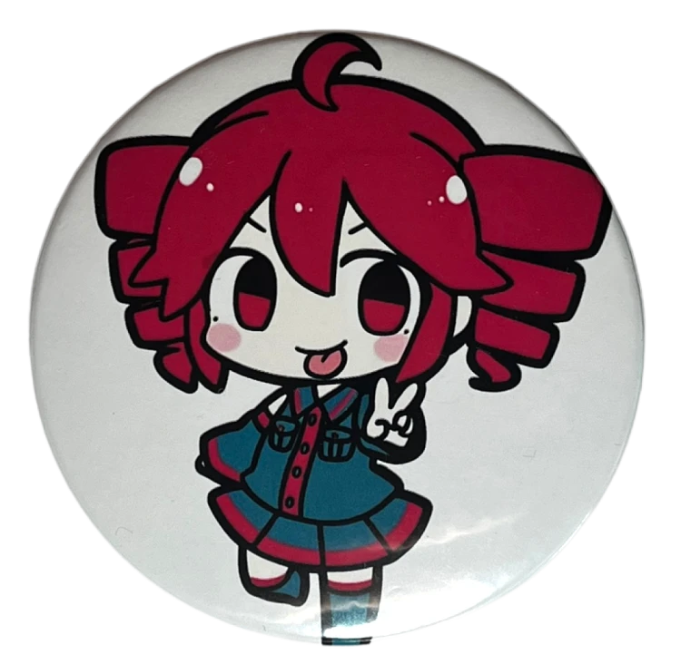 Magnes okrągły na lodówkę Kasane Teto Vocaloid ver. 1 58mm