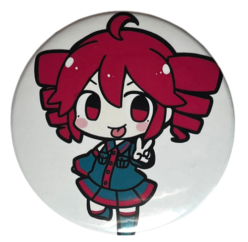 Przypinka button badzik badge Kasane Teto Vocaloid ver. 1 58mm