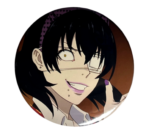 Przypinka button badzik badge Midari Ikishima ver. 2 Kakegurui 58mm