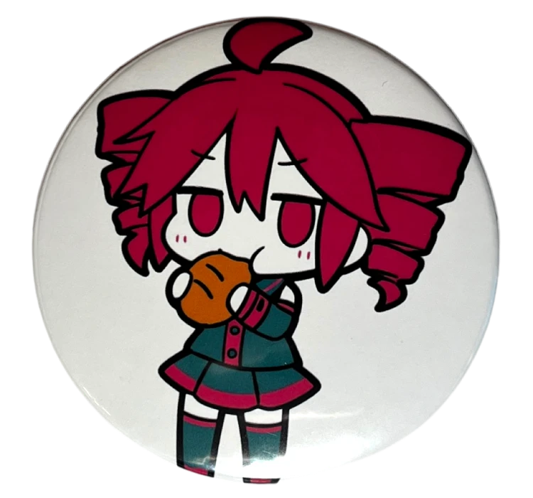 Magnes okrągły na lodówkę Kasane Teto Vocaloid ver. 4 58mm