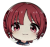 Magnes okrągły na lodówkę Kasane Teto Vocaloid ver. 3 58mm