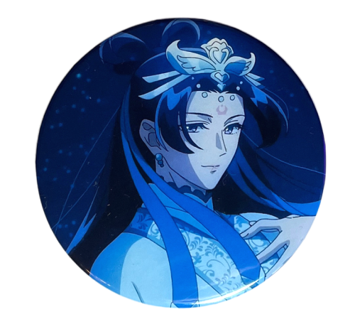 Magnes okrągły na lodówkę Jinshi Moon Fairy Zapiski Zielarki 58mm