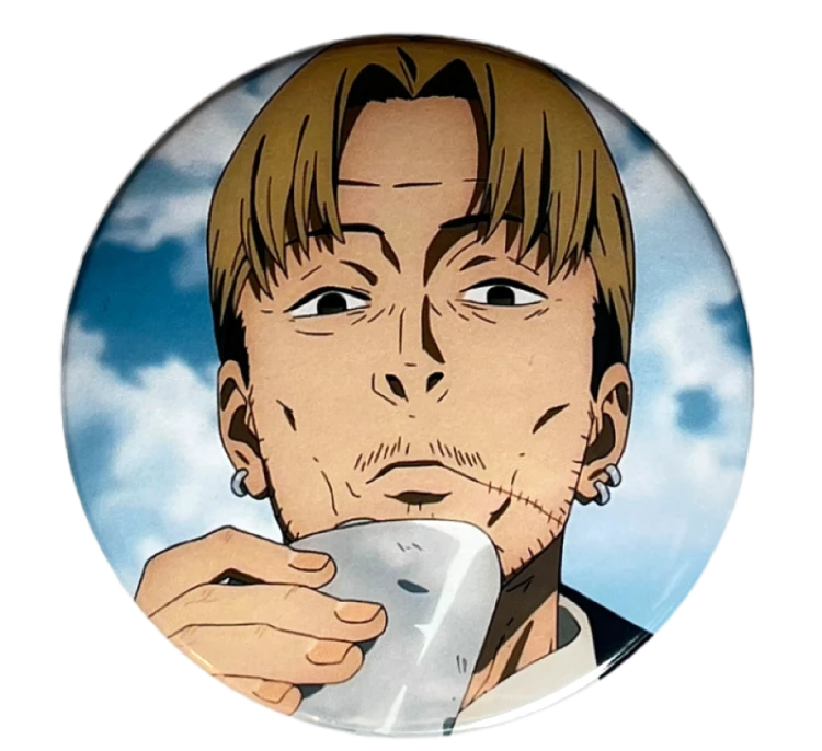 Magnes okrągły na lodówkę Kishibe ver. 2 Chainsaw Man 58mm