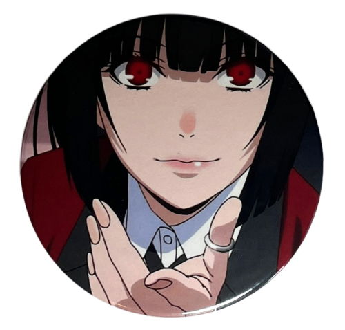 Przypinka button badzik badge Yumeko Jabami ver. 3 Kakegurui 58mm