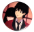 Magnes okrągły na lodówkę Ryota i Yumeko Kakegurui 58mm