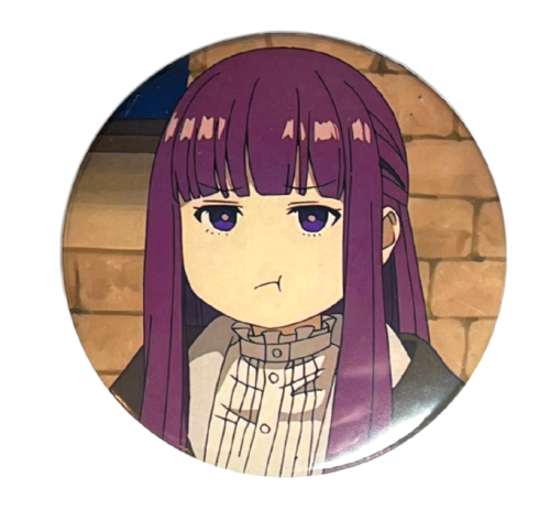 Przypinka button badzik badge Fern Sousou no Frieren 58mm