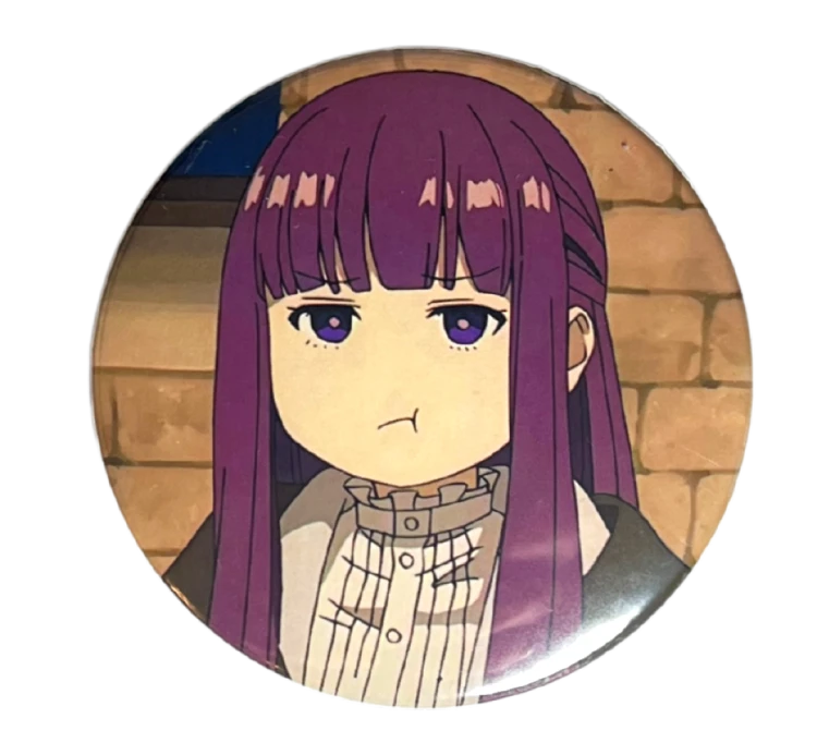 Przypinka button badzik badge Fern Sousou no Frieren 58mm