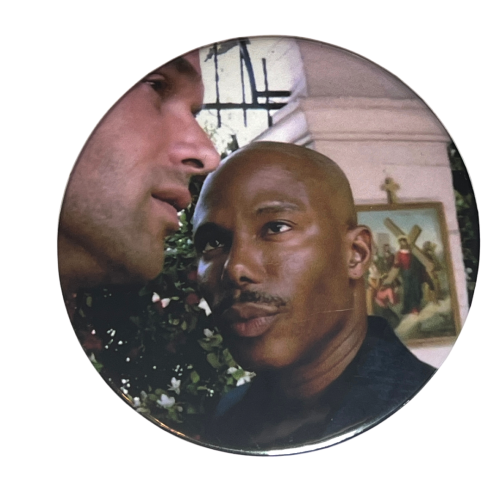 Przypinka button badzik badge Dexter Doakes Memy Śmieszne obrazki 58mm