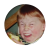 Magnes okrągły na lodówkę Funny ginger Memy Śmieszne obrazki 58mm