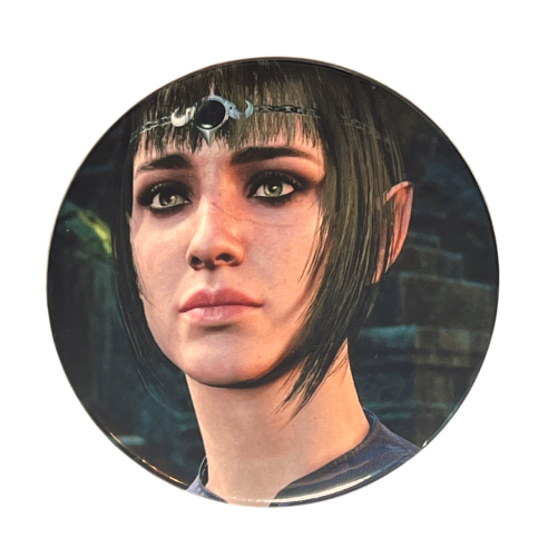 Przypinka button badzik badge Shadowheart Baldur's Gate 3 58mm