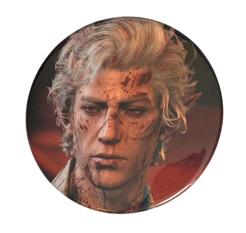 Magnes okrągły na lodówkę Astarion Baldur's Gate 3 ver. 1 58mm