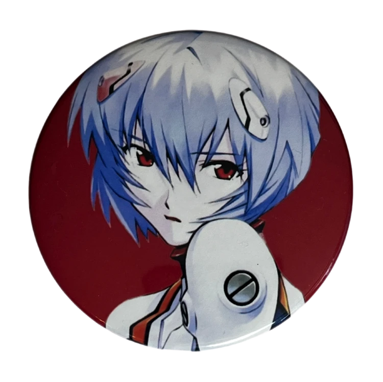 Magnes okrągły na lodówkę Rei Ayanami Neon Genesis Evangelion ver.1 58mm