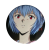 Magnes okrągły na lodówkę Rei Ayanami Neon Genesis Evangelion ver. 3 58mm
