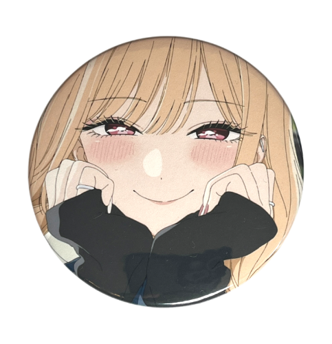 Przypinka button badzik badge Marin Kitagawa My Dress-up Darling ver.I 58mm