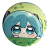 Przypinka button badzik badge Hatsune Miku Vocaloid ver.5 58mm
