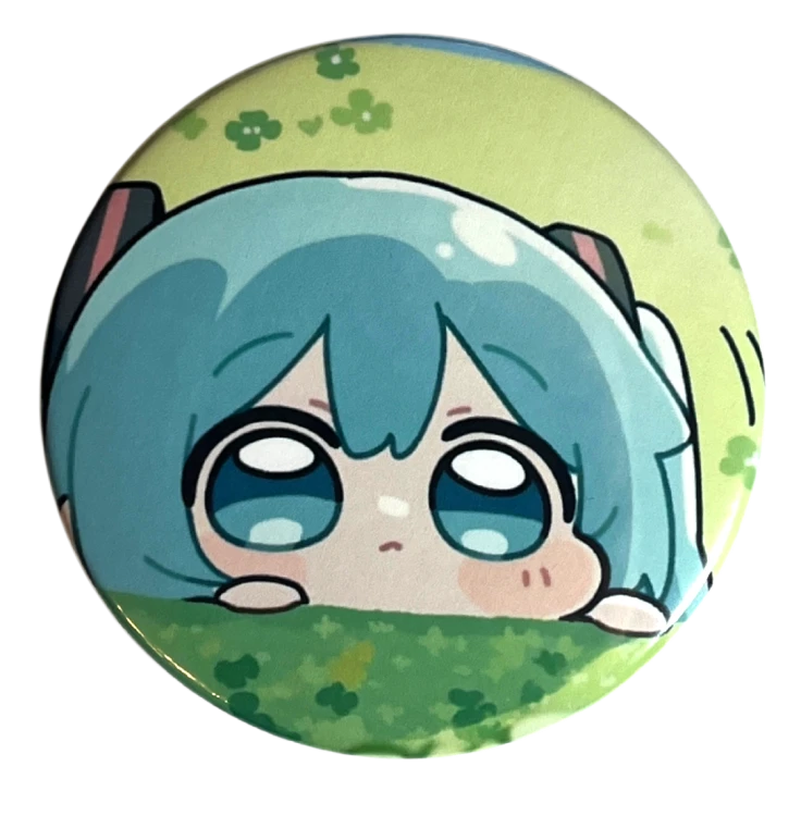Magnes okrągły na lodówkę Hatsune Miku Vocaloid ver.5 58mm