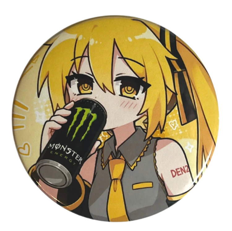 Przypinka button badzik badge Akita Neru Vocaloid ver.1 58mm