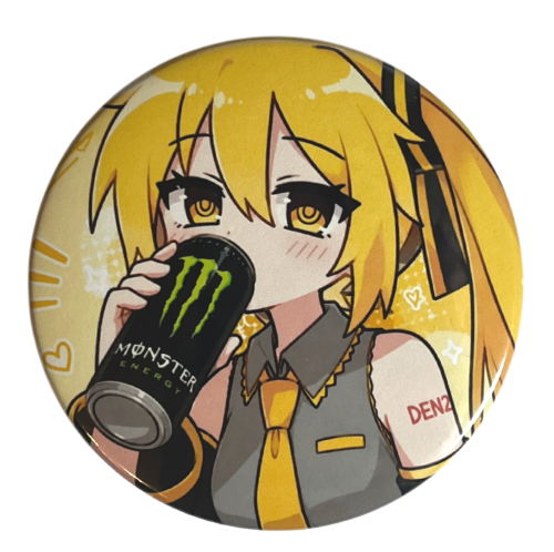 Przypinka button badzik badge Akita Neru Vocaloid ver.1 58mm