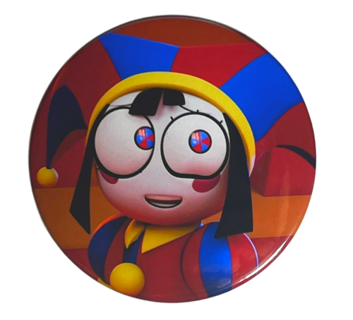 Przypinka button badzik badge Pomni Digital Circus ver.1 58mm