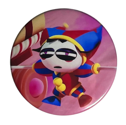 Przypinka button badzik badge Pomni Digital Circus ver.3 58mm