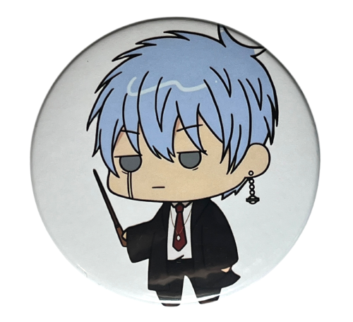 Przypinka button badzik badge Lance Crown Siscon Mashle 58mm