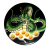 Magnes okrągły na lodówkę Smok Shenlong Dragon Ball ver.2 58mm
