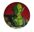 Przypinka button badzik badge Szatan Serduszko Piccolo Dragon Ball ver.2 58mm