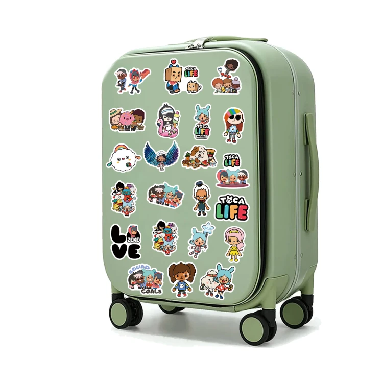 Naklejki winylowe Wlepy Toca Life World Toca Boca 60 sztuk STICKERBOMB