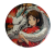 Magnes okrągły na lodówkę Chihiro Haku Spirited Away Ghibli 58mm