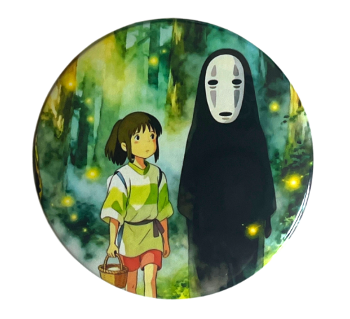 Magnes okrągły na lodówkę Chihiro No Face Spirited Away ver. 1 58mm