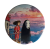 Przypinka button badzik badge Chihiro No Face Spirited Away ver. 2 58mm