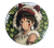 Magnes okrągły na lodówkę San Księżniczka Mononoke Ghibli ver. 2 58mm