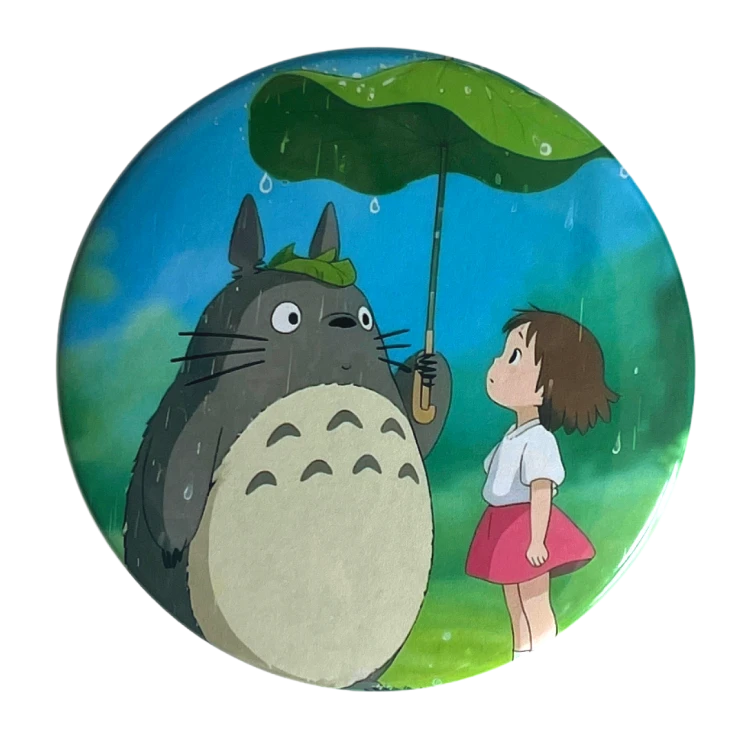 Przypinka button badzik badge Mój sąsiad Totoro Studio Ghibli ver. 1 58mm