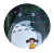 Magnes okrągły na lodówkę Mój sąsiad Totoro Studio Ghibli ver. 3 58mm