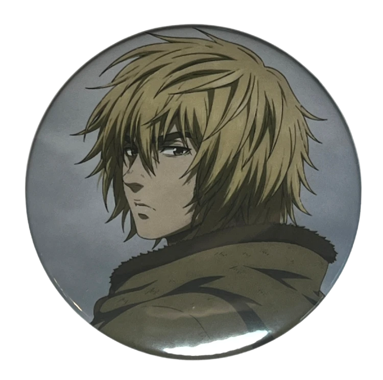 Przypinka button badzik badge Thorfinn Vinland Saga 58mm
